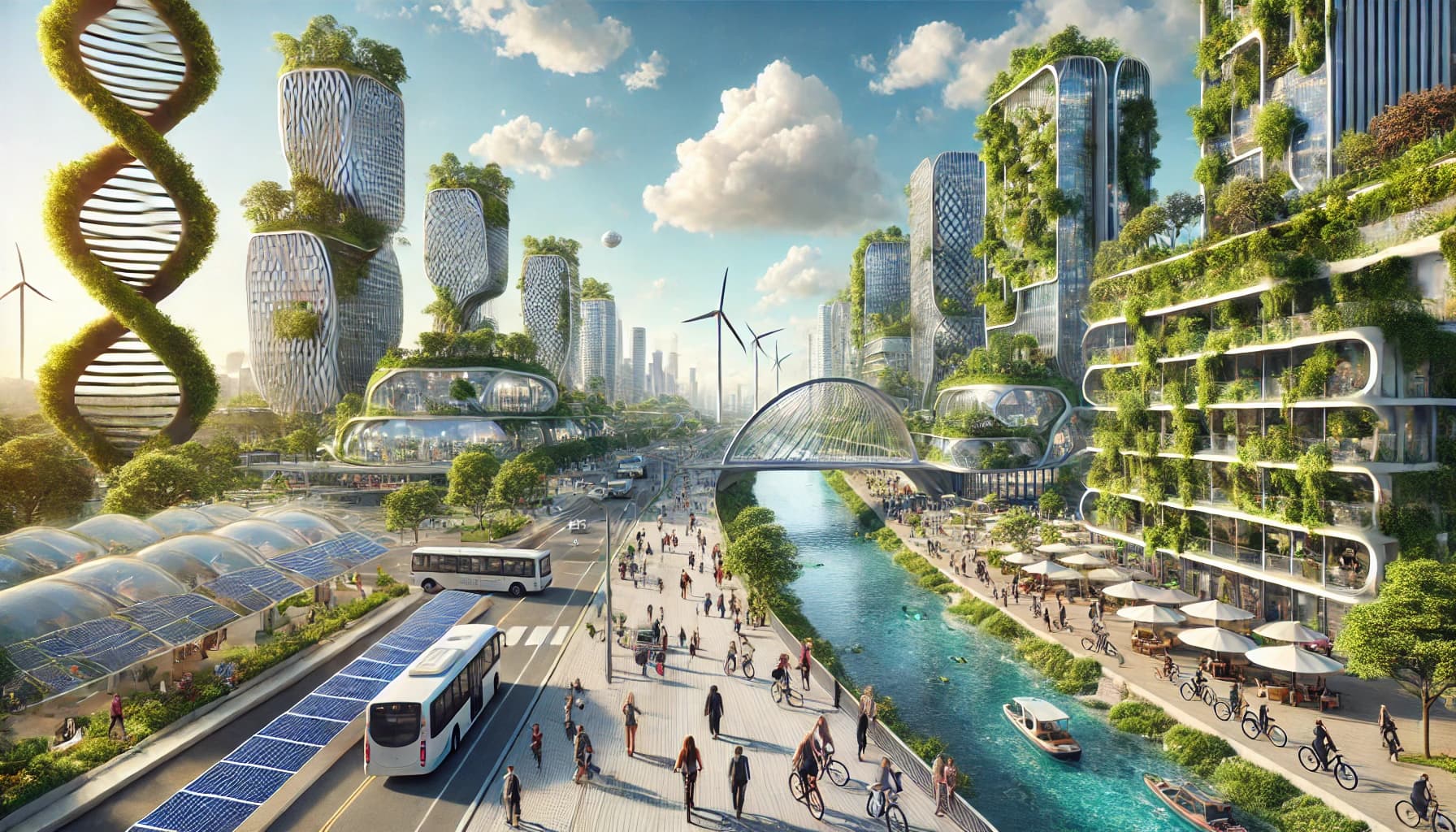 Como será a Cidade Sustentável do Futuro