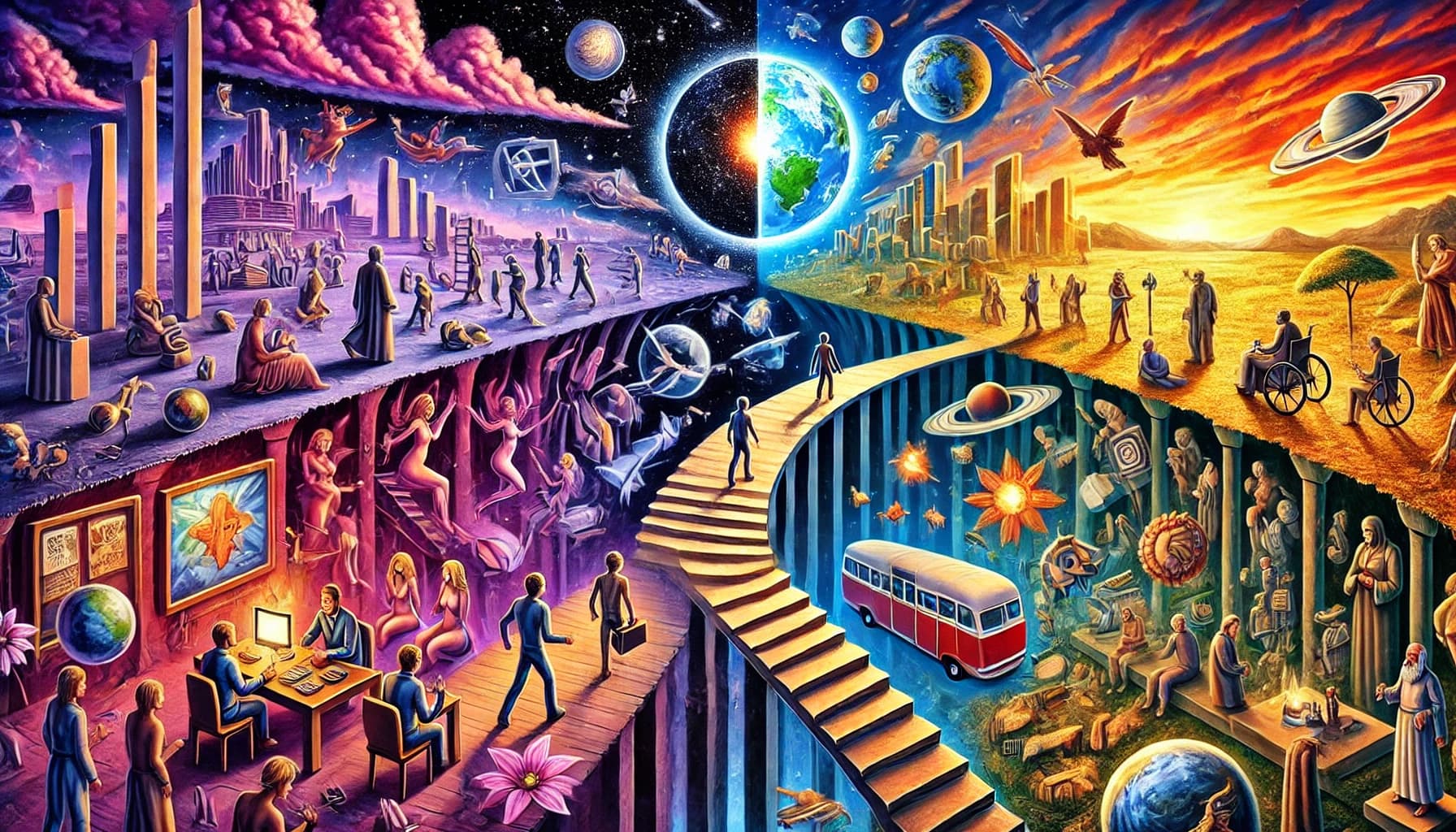 O Paradoxo da Vida Estamos em Busca da Felicidade