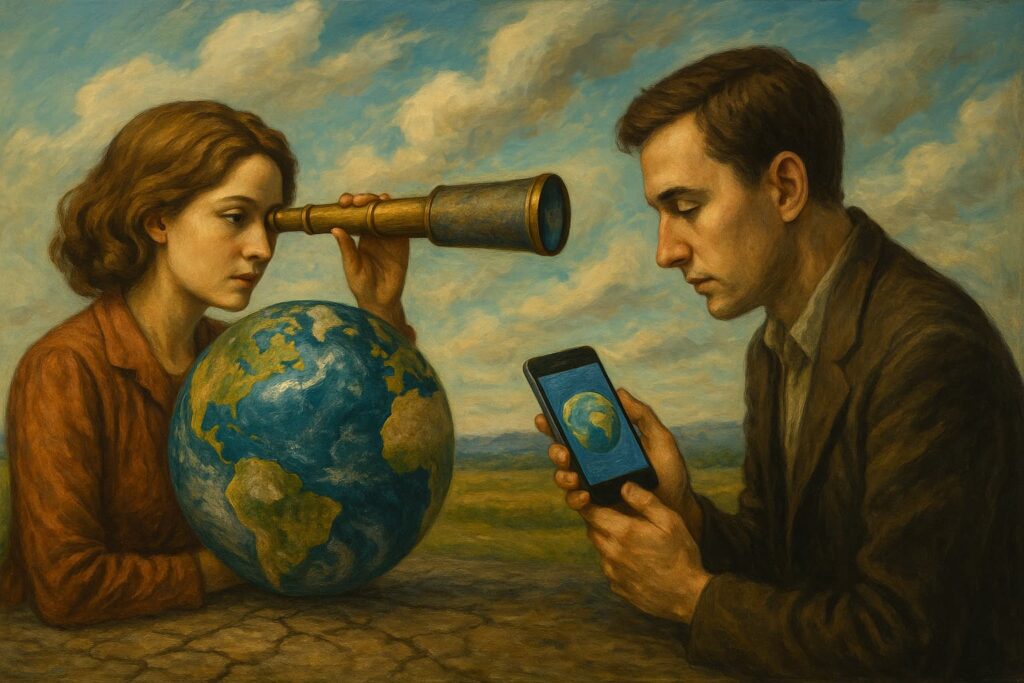 A Tecnologia nos Aproxima ou nos Afasta da Verdadeira Compreensão do Mundo
