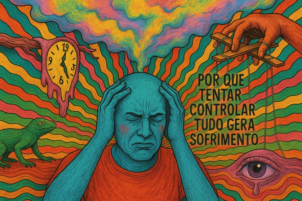 Porque tentar controlar tudo gera sofrimento